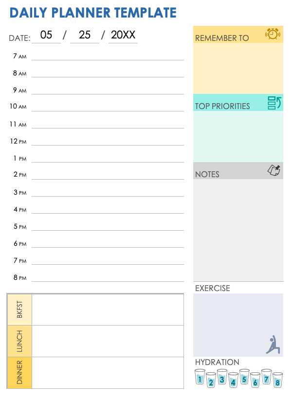 120 day calendar template