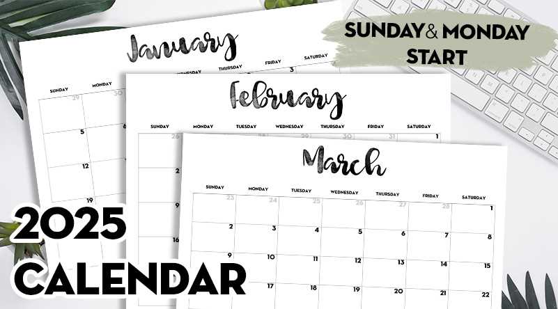 14 month calendar template
