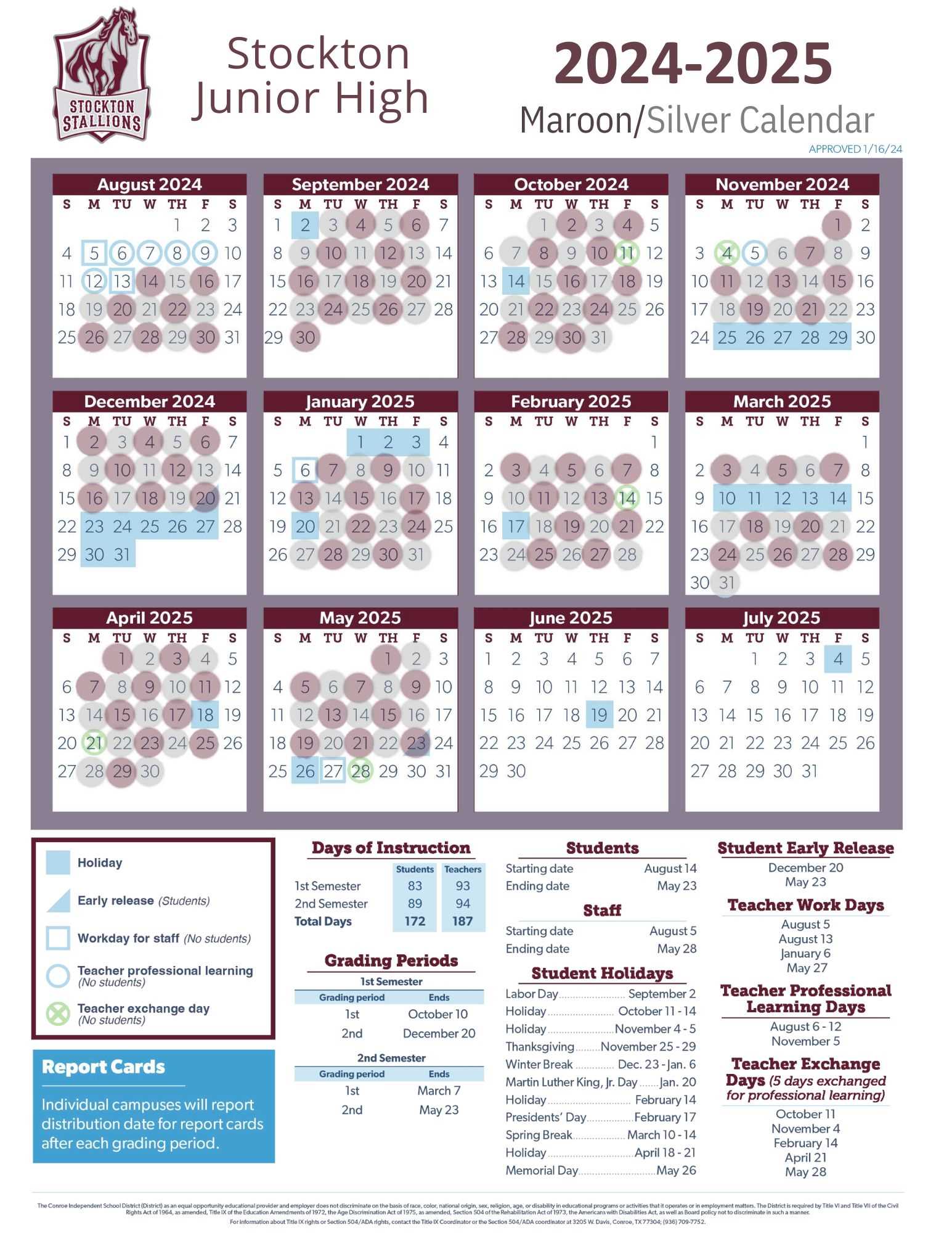 2025 2025 texas school calendar template