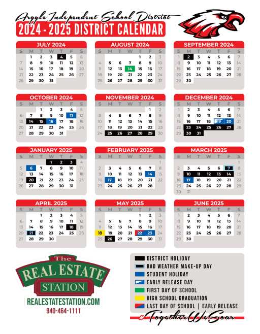 2025 2025 texas school calendar template