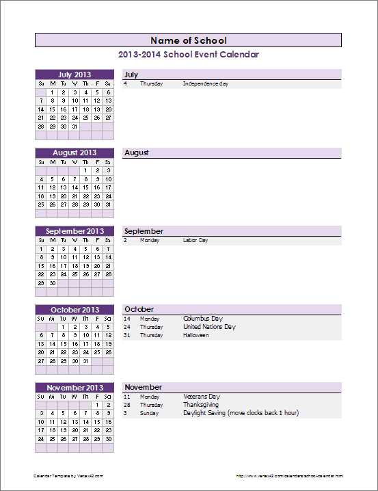 2025 2025 texas school calendar template