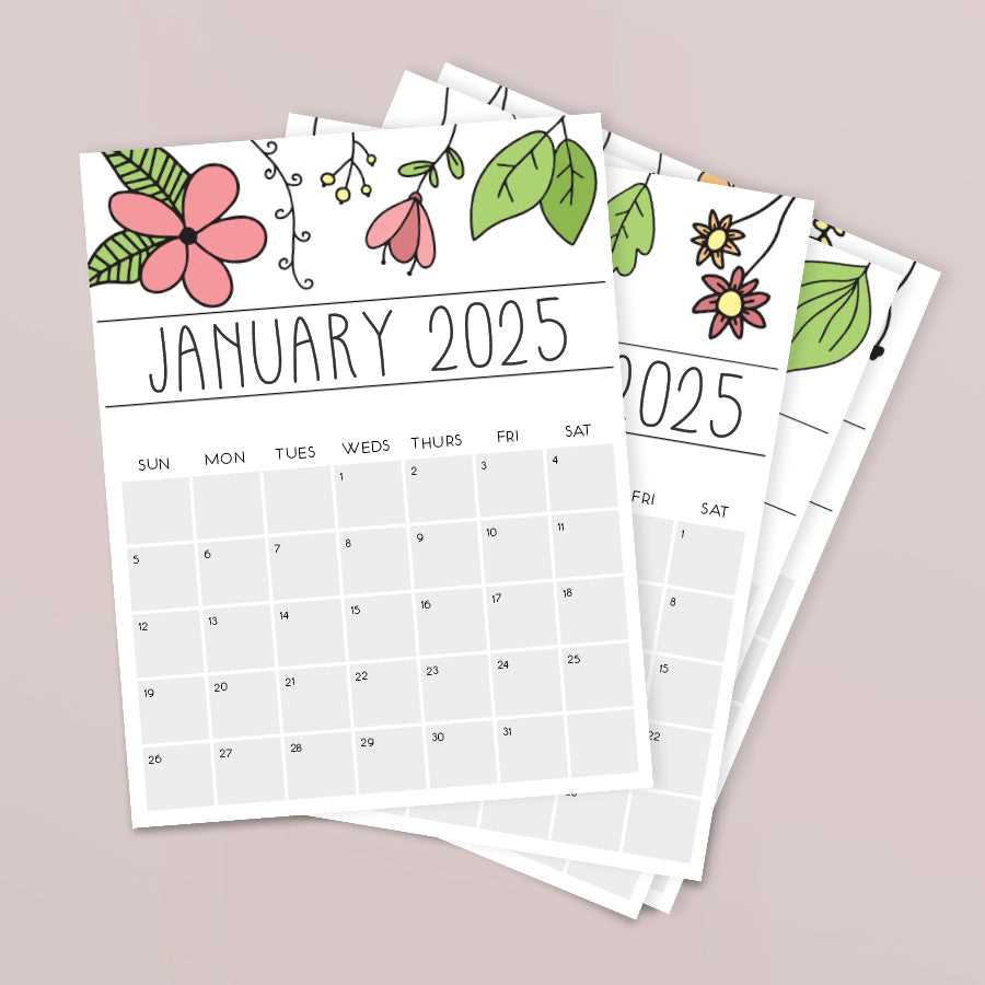 2025 calendar planner template