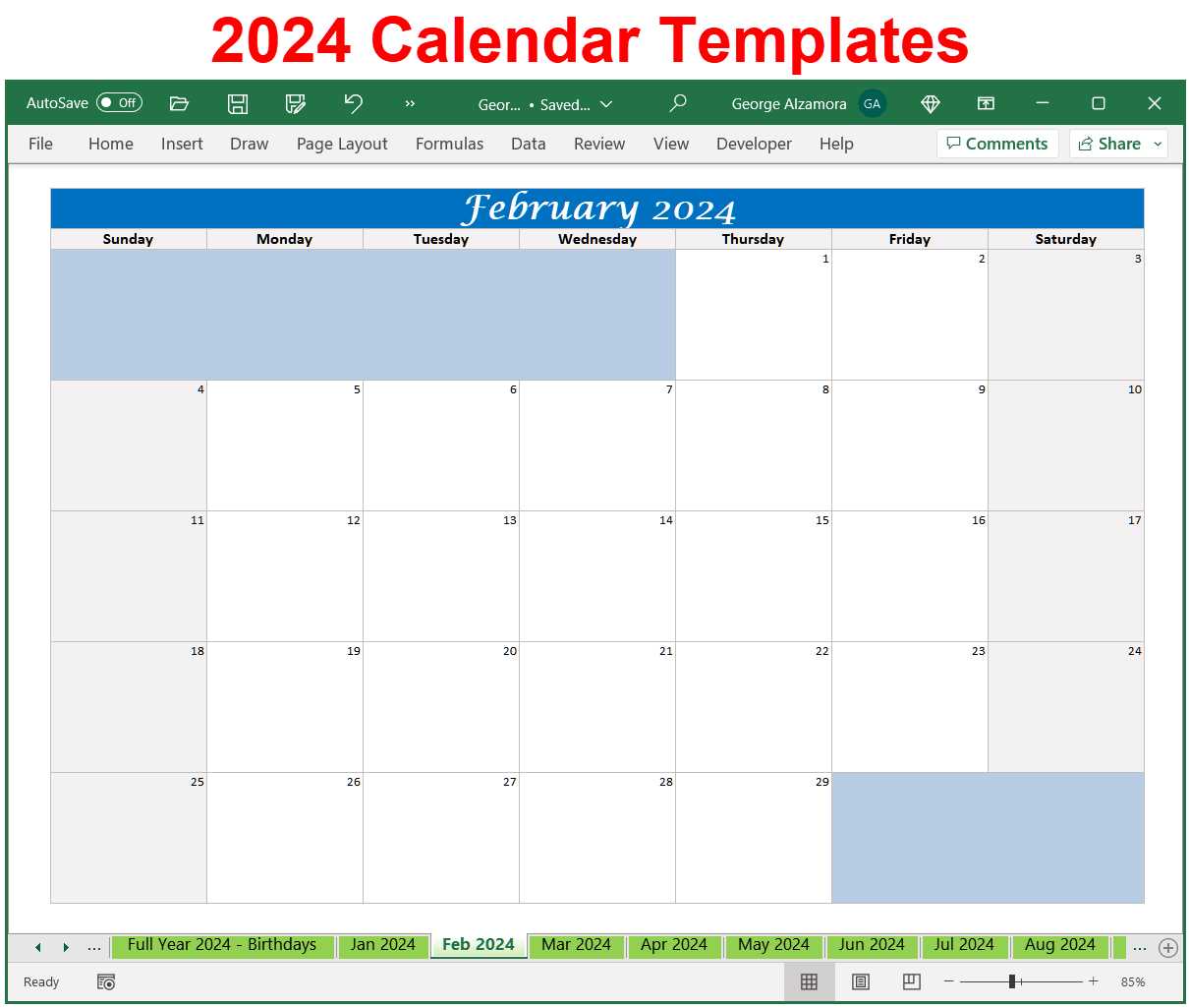 2025 weight loss calendar template