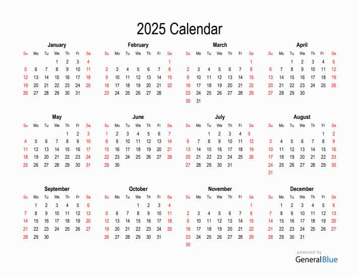 2025 calendar template png