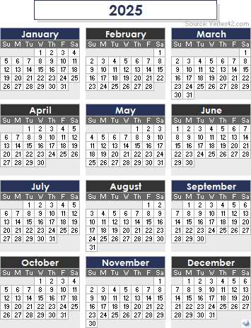 2025 fillable calendar template free