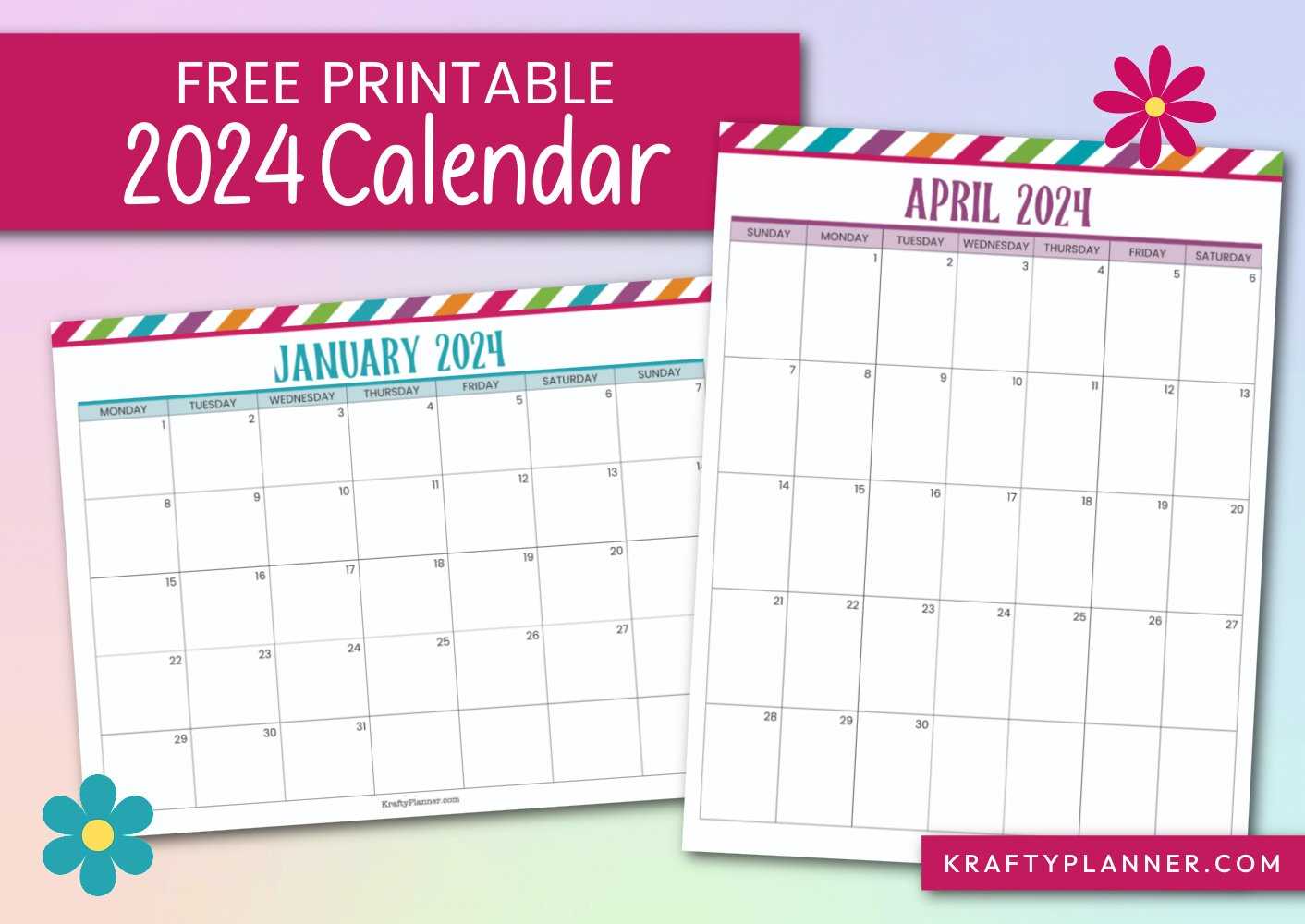 2025 handprint calendar template