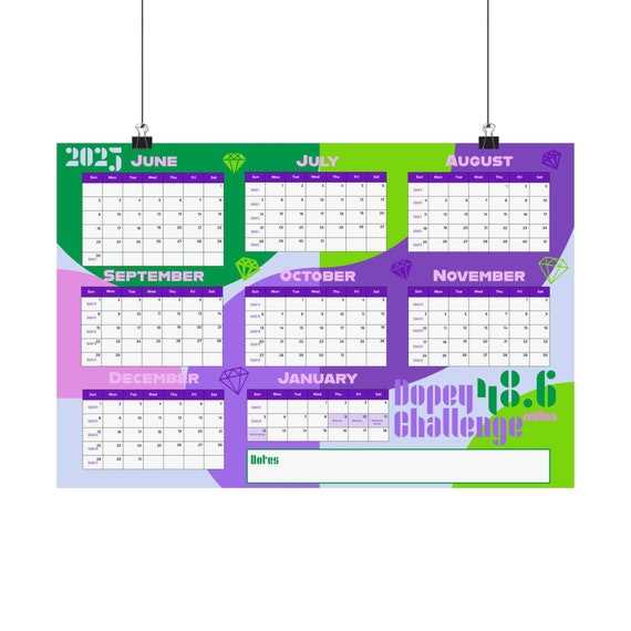 2025 training calendar template