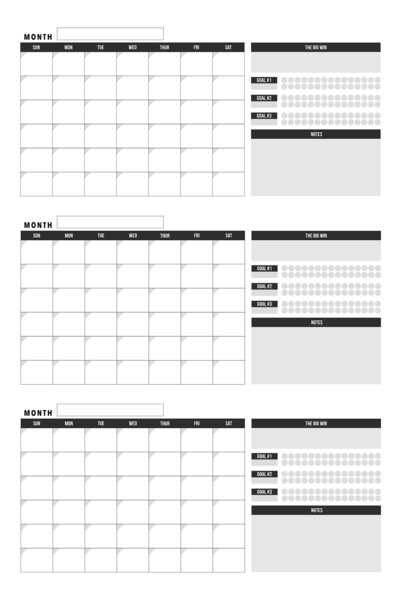 24 x 36 calendar template