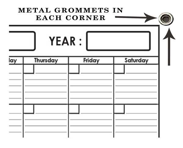 24 x 36 calendar template