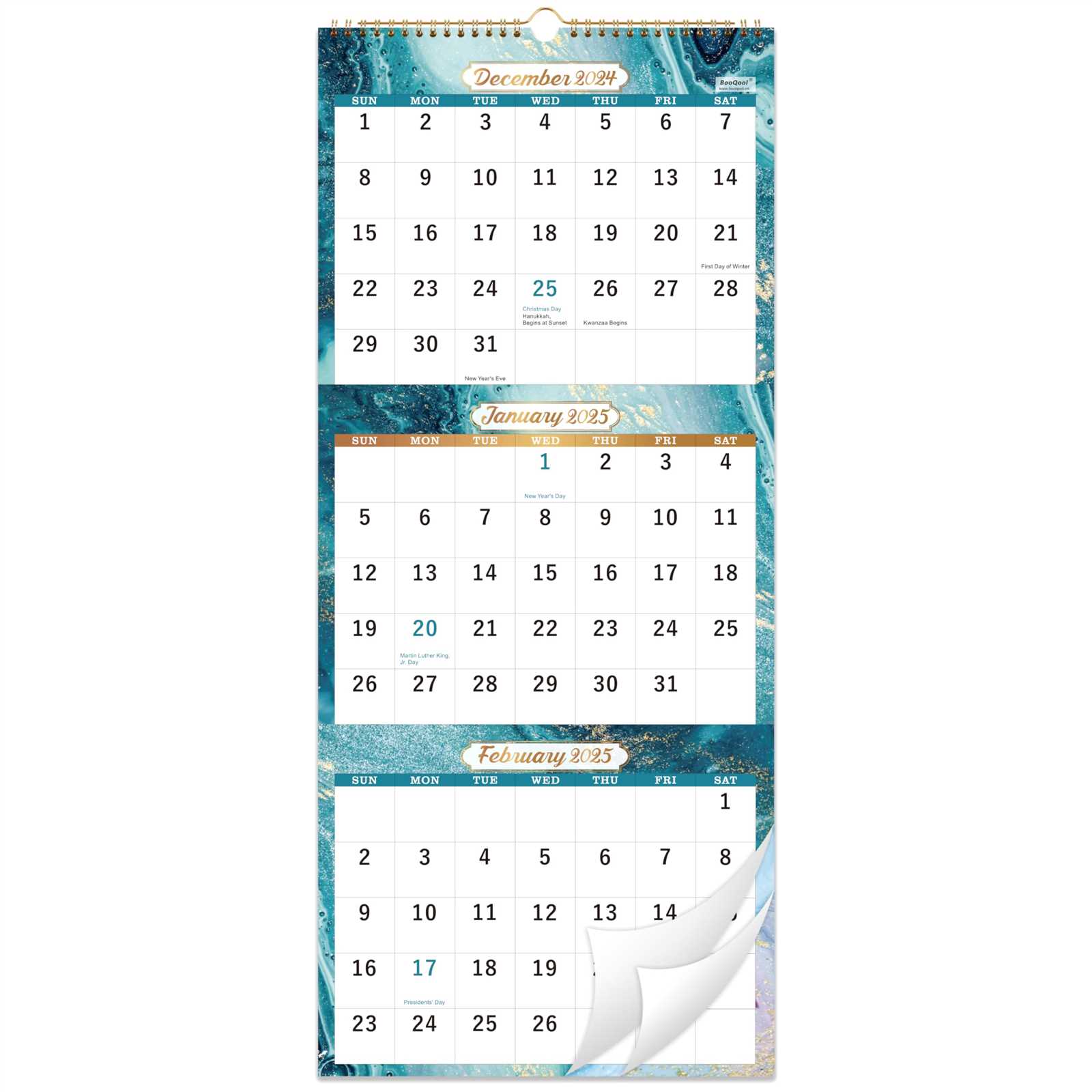 3 month calendar 2025 template