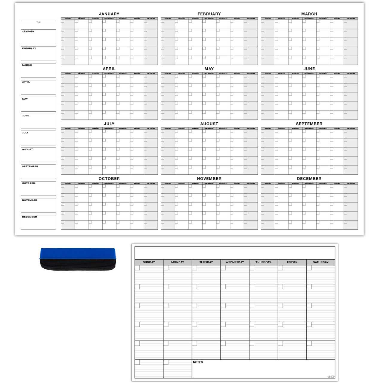 40 day calendar template