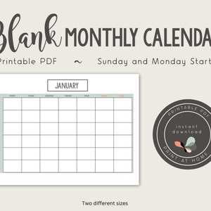 5.5 x 8.5 calendar template