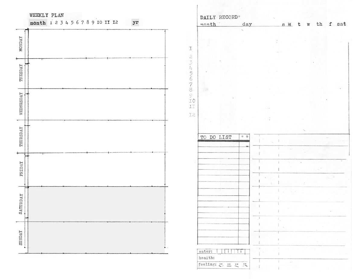 5.5 x 8.5 monthly calendar template