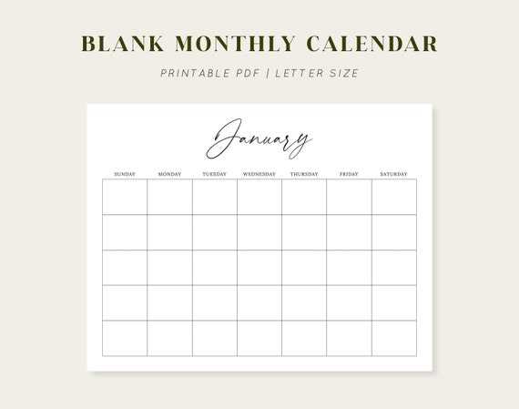 8 1 2 x 11 calendar template