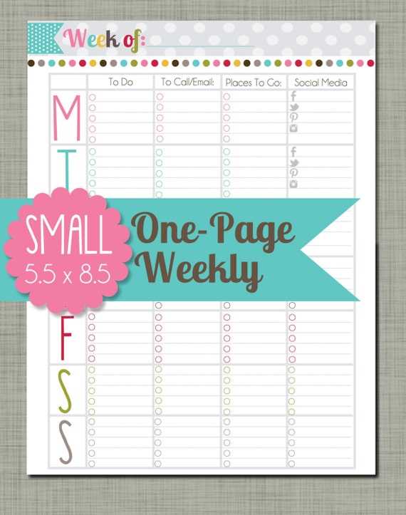 8.5 x 5.5 calendar template