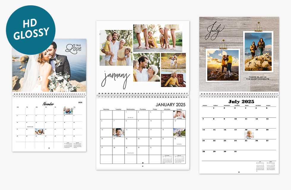 8x10 calendar template