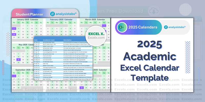 academic calender template