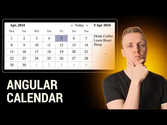 angular calendar template