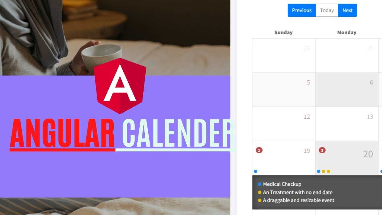 angular calendar template