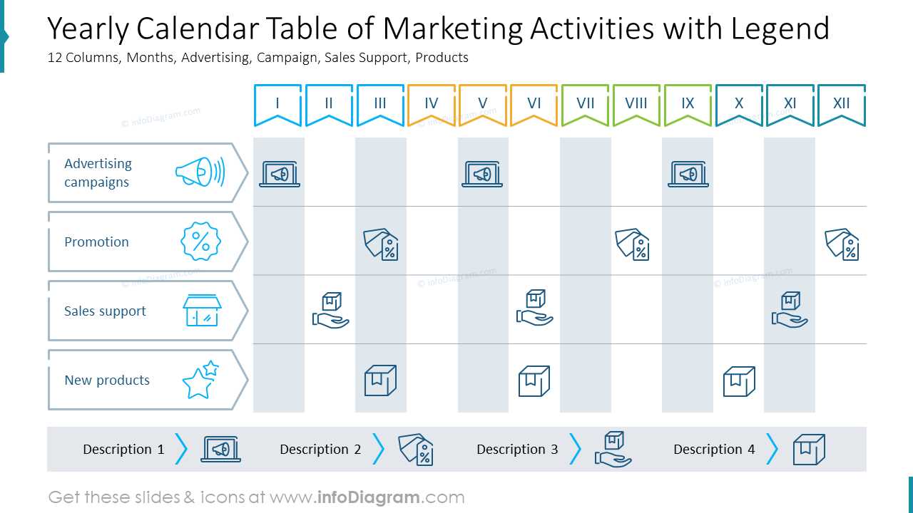 annual activity calendar template