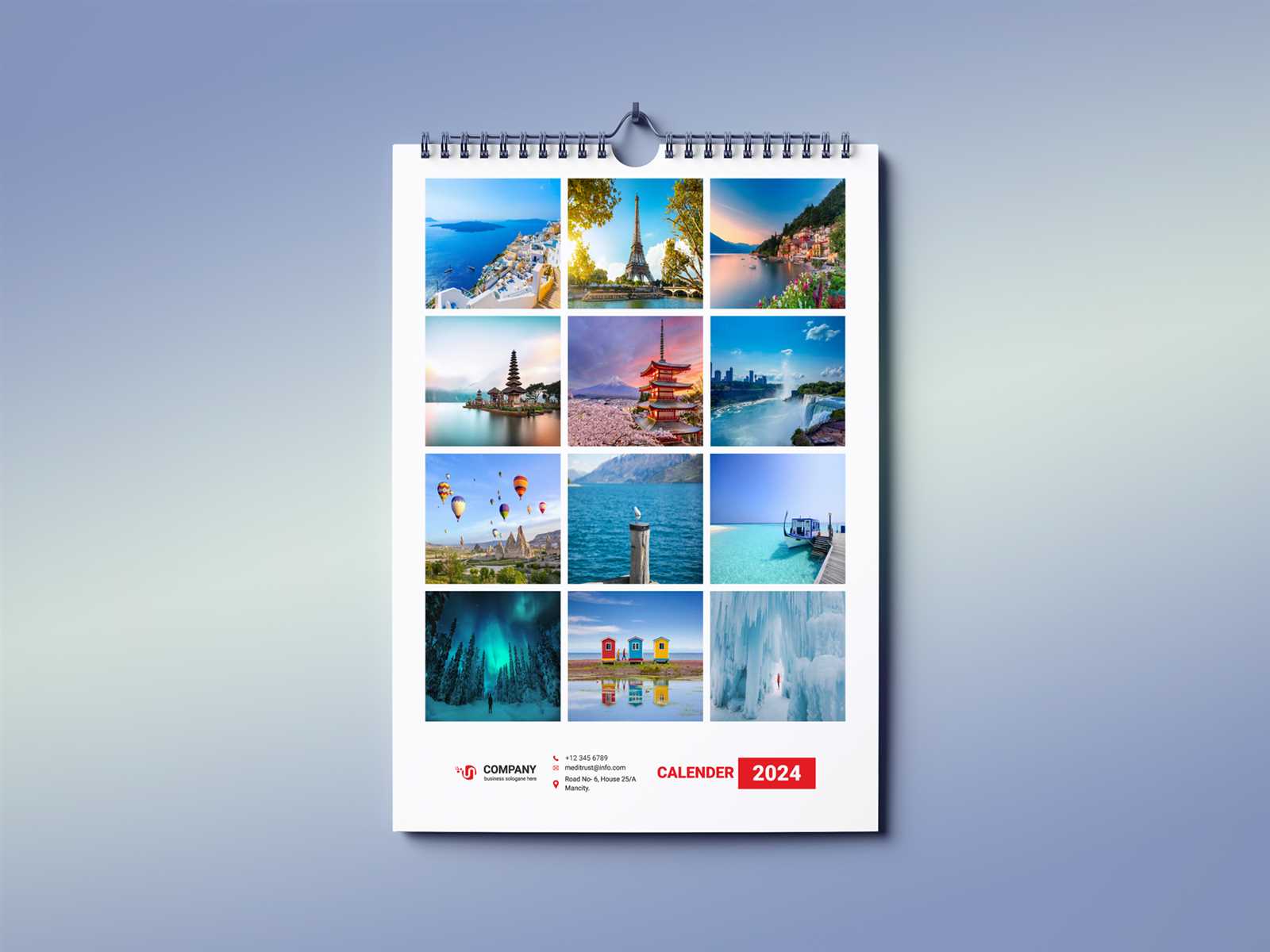 best calendar design templates