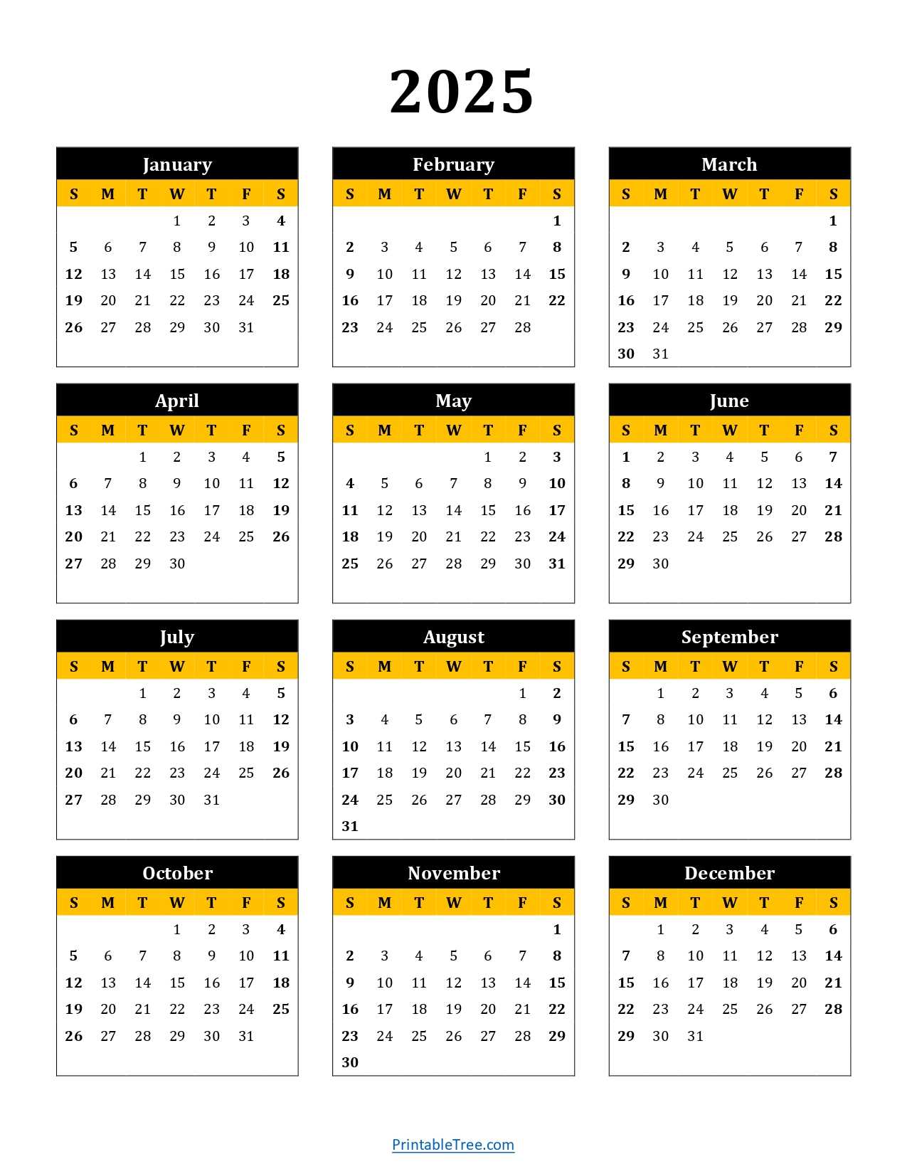 blank calendar template 2025 and 2025