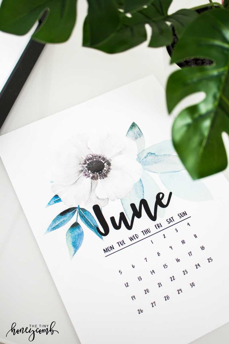 build your own calendar template