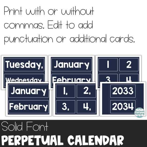 bulletin board calendar template