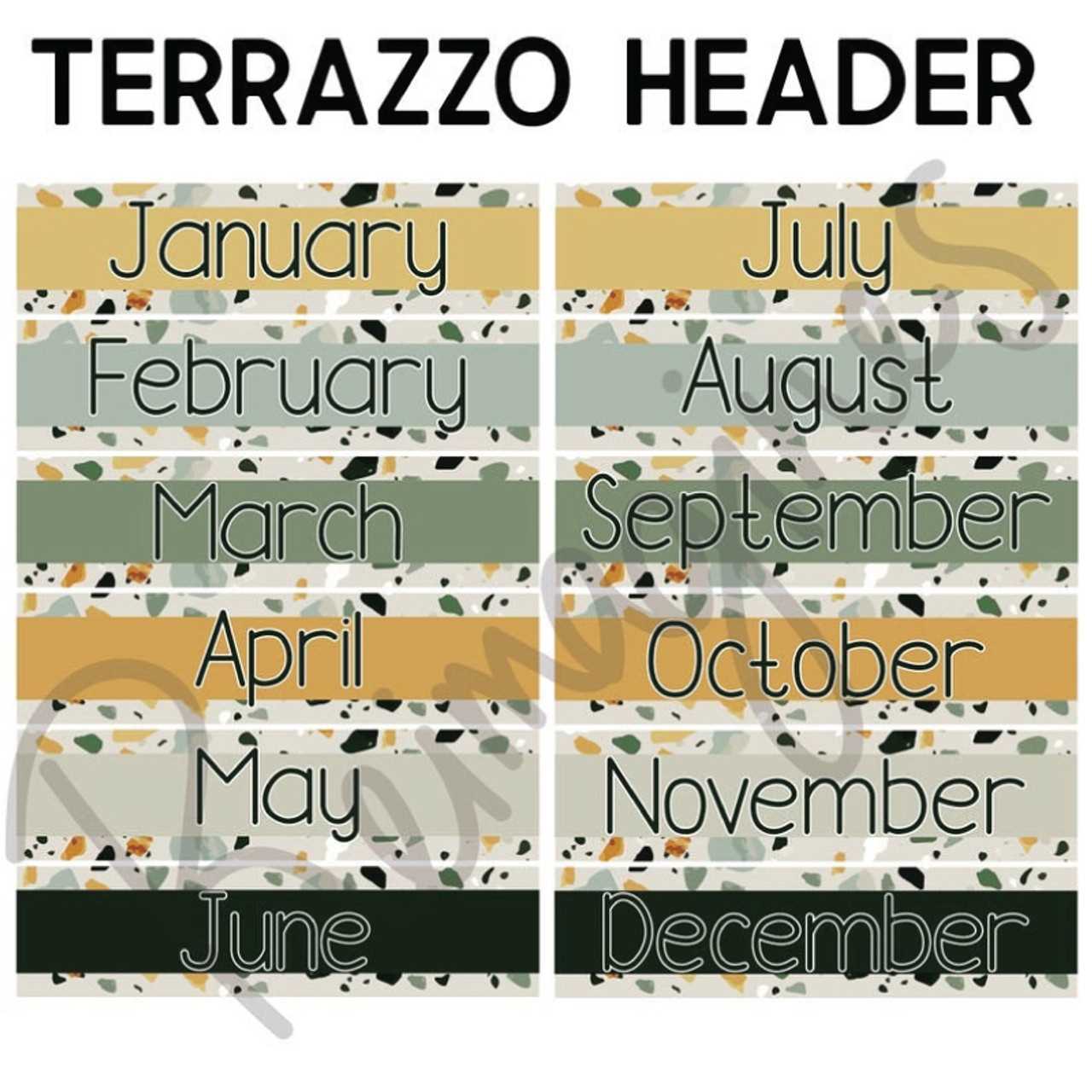 bulletin board calendar template