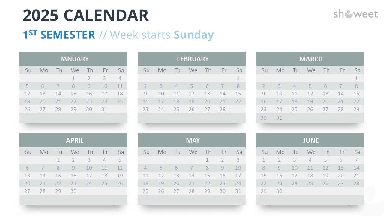 calendar 2025 template powerpoint