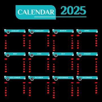 calendar 2025 template psd