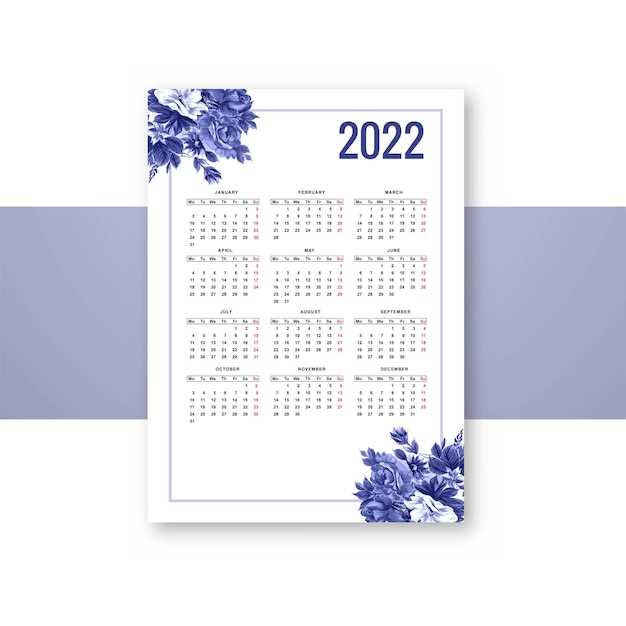 calendar brochure template