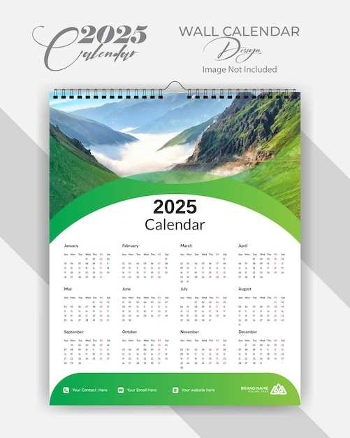 calendar cover template