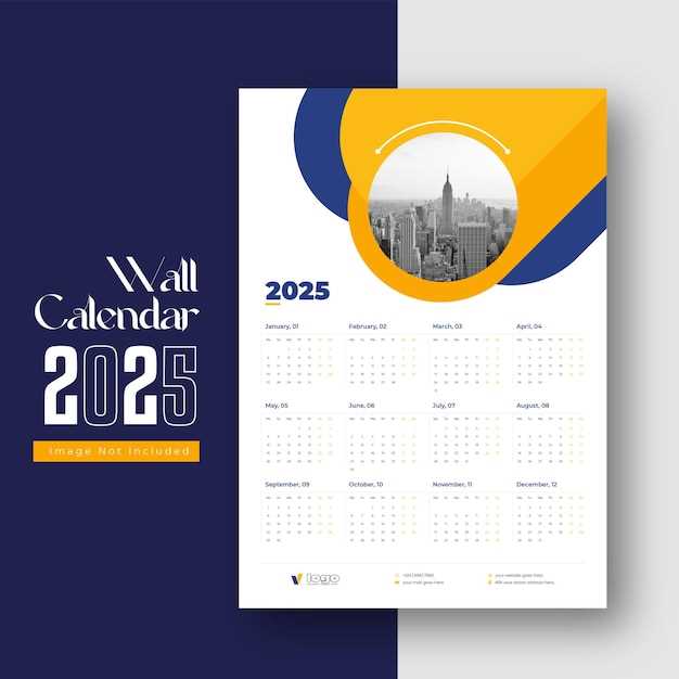 calendar design templates 2025