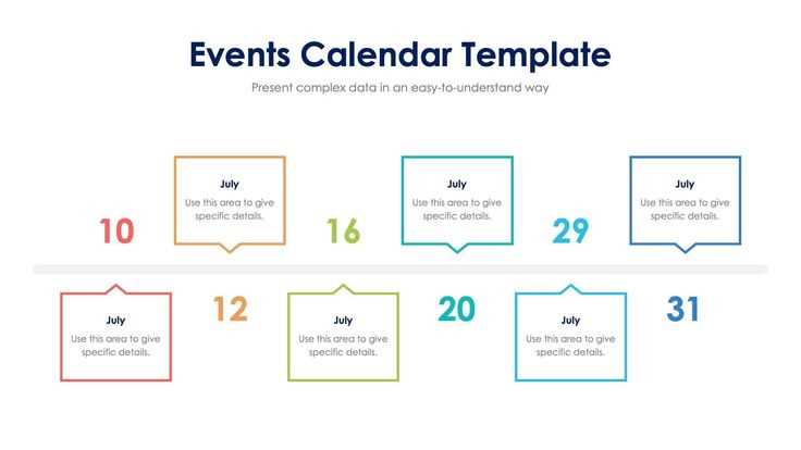 calendar of events template powerpoint