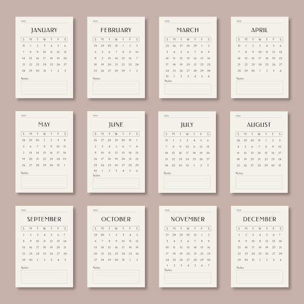 calendar outline template