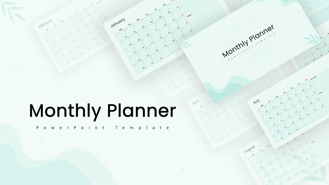 calendar powerpoint template