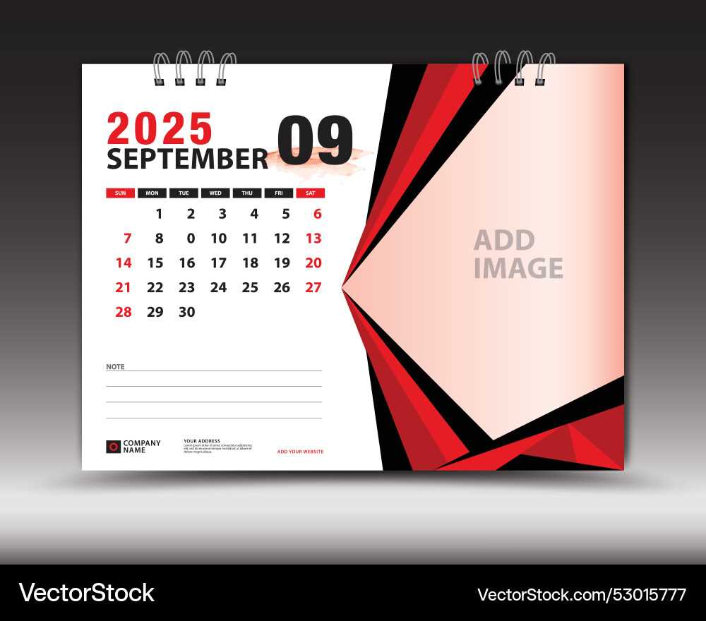 calendar september 2025 template