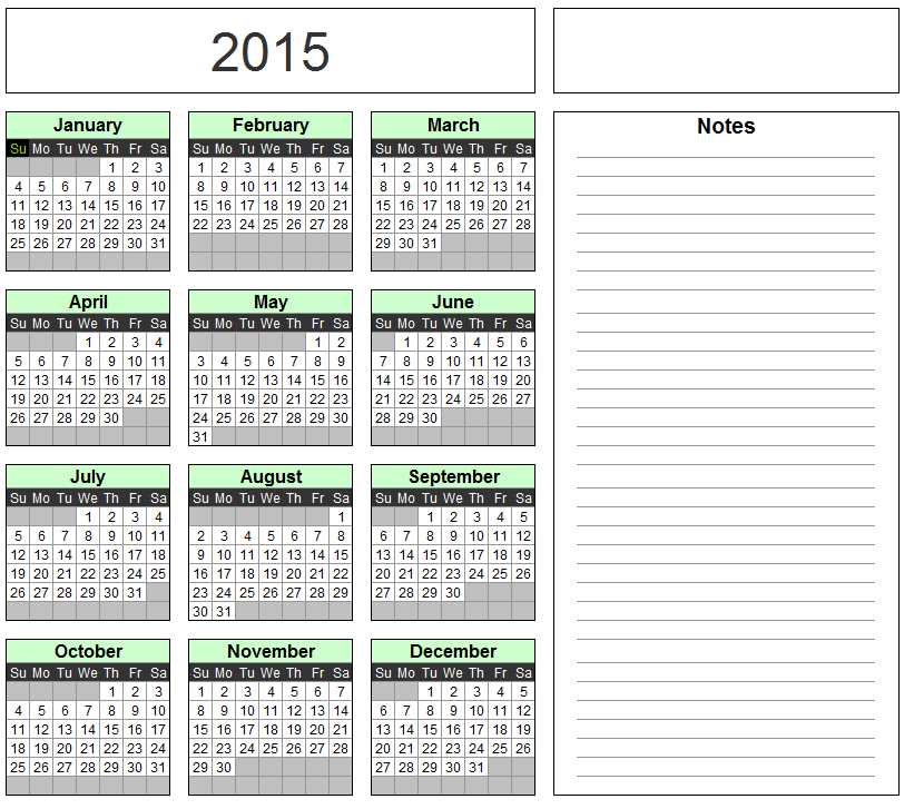 calendar spreadsheet template