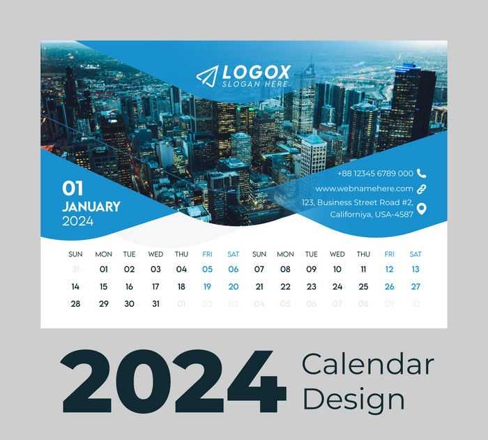 calendar template ai