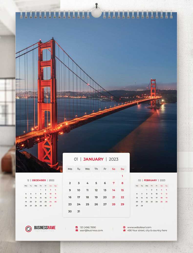 calendar template ai