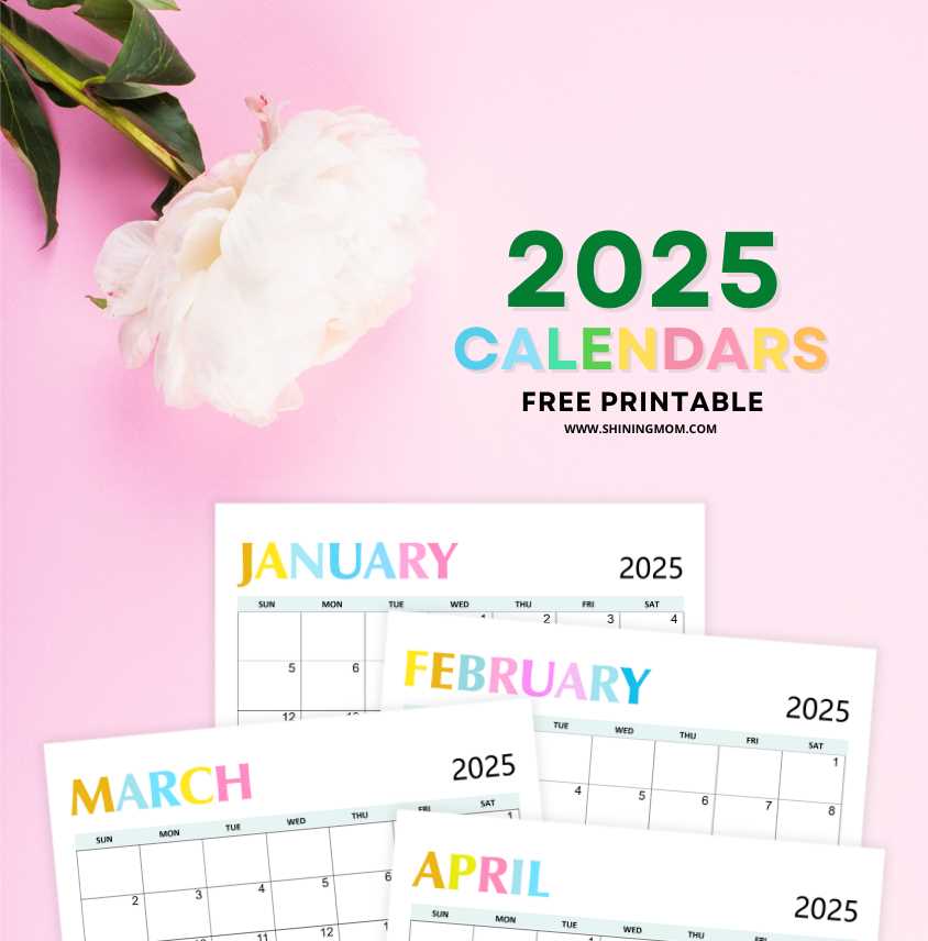 calendar template editable 2025