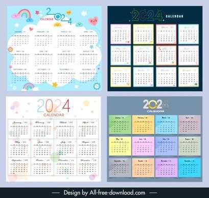 calendar template for adobe illustrator