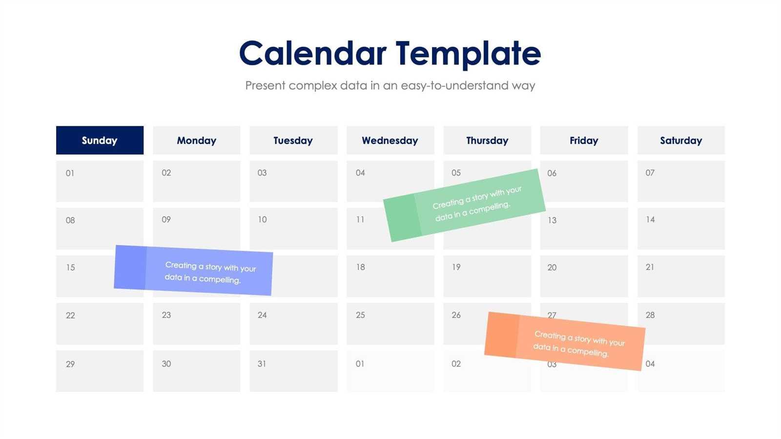 calendar template for keynote