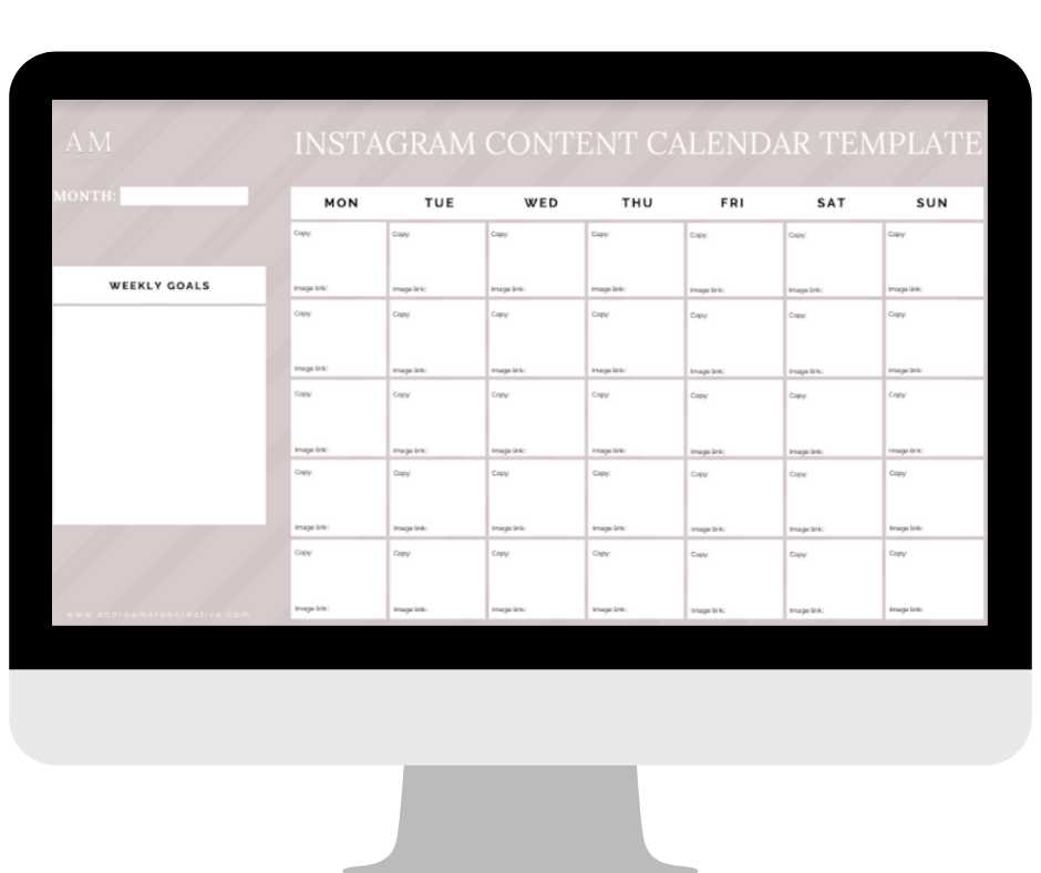 calendar template free