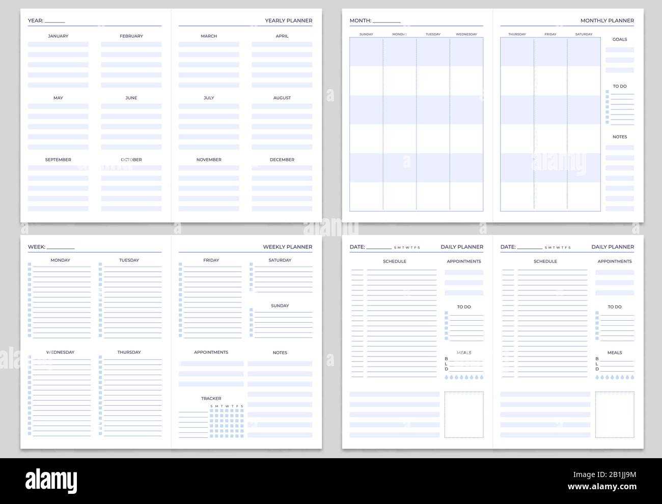 calendar template pages