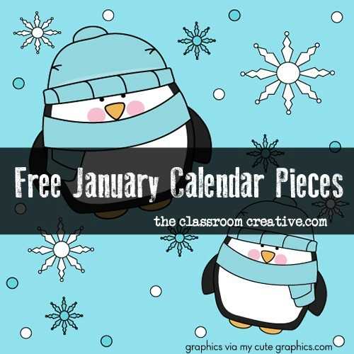 calendar template preschool