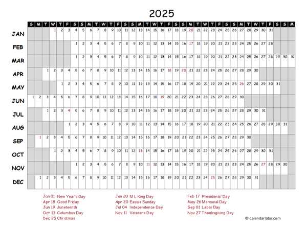 calendar timeline template