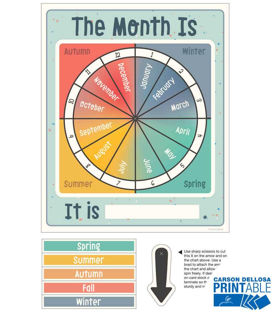 calendar wheel template