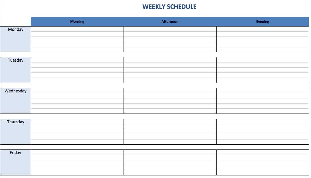 carpool calendar template